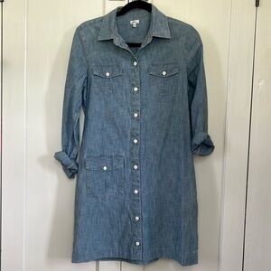 LL Bean Chambray Dress